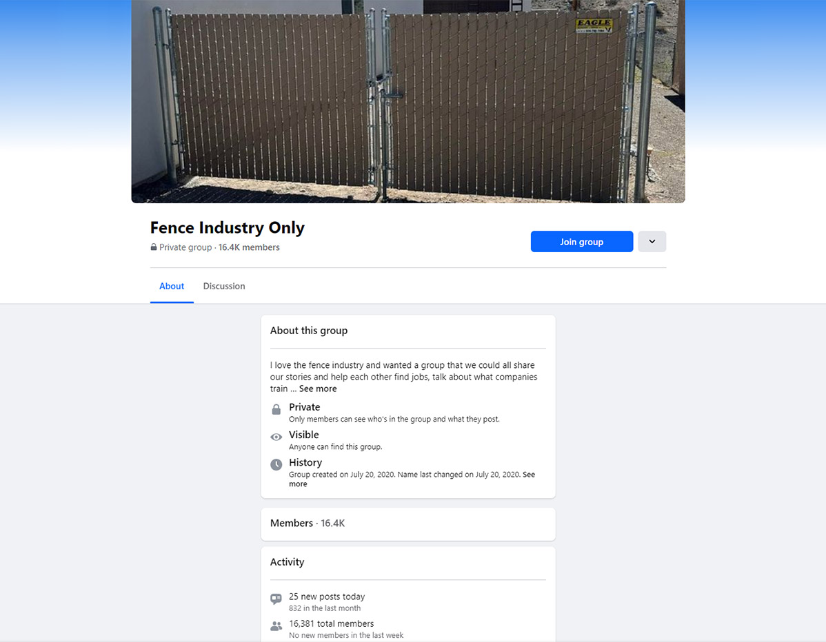 Fence Industry Only